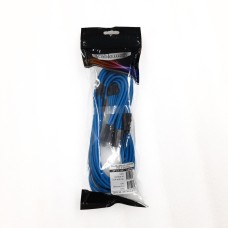 Extensión de cable PCI-e Cablemod Pro 12VHPWR (Light Blue, 16-pin to Triple 8-pin, 45cm)