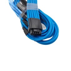 Extensión de cable PCI-e Cablemod Pro 12VHPWR (Light Blue, 16-pin to Triple 8-pin, 45cm)