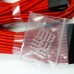 Kit de extensión de cable Cablemod Pro 12VHPWR (Red, 16-pin to Triple 8-pin)