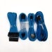 Kit de extensión de cable Cablemod Pro 12VHPWR(Light Blue, 16-pin to Triple 8-pin)