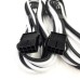 Kit de extensión de cable Cablemod Pro 12VHPWR (Black + White, 16-pin to Triple 8-pin)