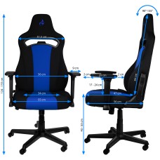 Gaming Chair Nitro Concepts E250 - Galactic Blue
