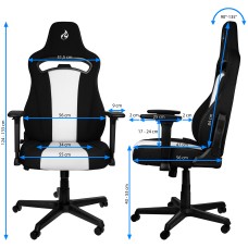 Gaming Chair Nitro Concepts E250 - Radiant White