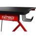 Escritorio Gamer Nitro Concepts - D12 Negro/Rojo